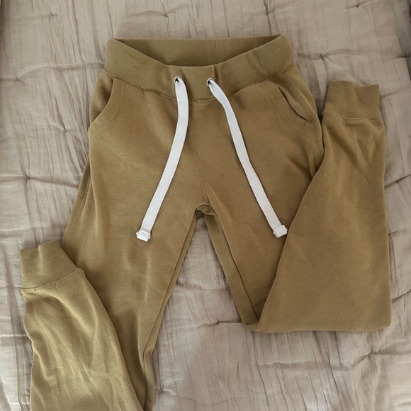 Cream Casual Jogging Pants - Picture 2 of 5
